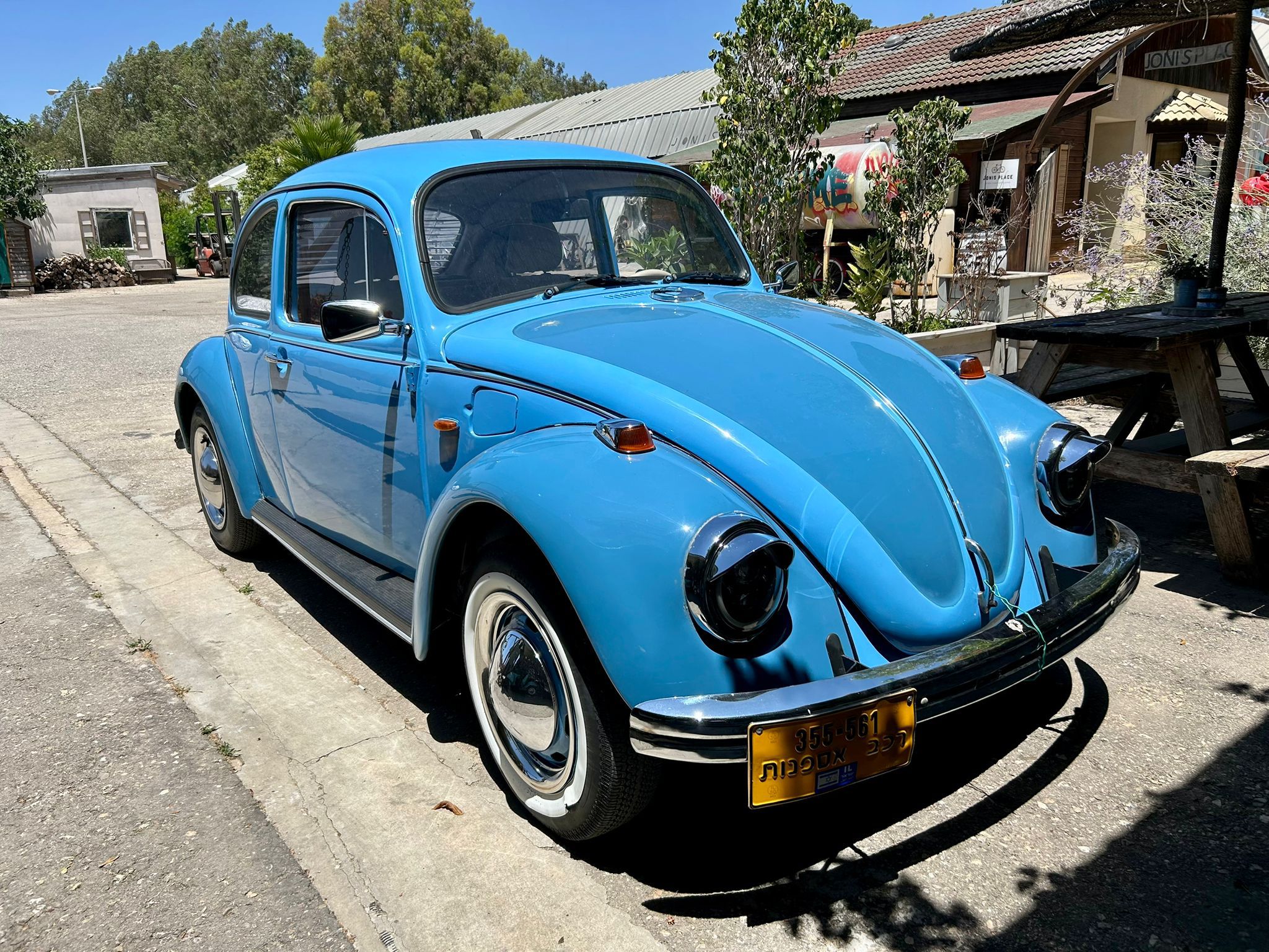 פולקסווגן ביטל כחול קלאסי